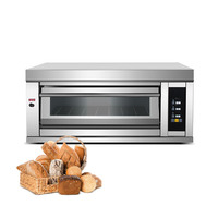 Chargeur multifonctionnel commercial de boulangerie Pizza & Pain Cuisson Four à pont à gaz Machine de cuisson pour magasin de pain Équipement de boulangerie