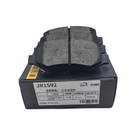 JR1592 OEM Set Kampas Rem Cakram Belakang Keramik untuk BYD Surui D1883 IATF 16949 Rendah Debu Grosir Langsung Pabrik 4pcs