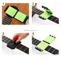 Nettoyeur de Cordes pour Guitare Acoustique, Électrique, Basse et Ukulélé – Entretien d'Outils Anti-Rouille pour Instruments de Musique