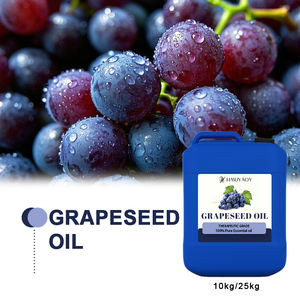 Масло виноградной косточки оптом, сырье — холодного отжима, 100% чистое, с высоким содержанием линолевой кислоты, для легких лосьонов - Product Image 2