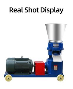Small High Productivity Diesel Engine <b>Feed</b> Pellet Mill for Livestock <b>Feed</b> <b>Processing</b> 1000kg/h Capacity Safe & Reliable - Product Image 2