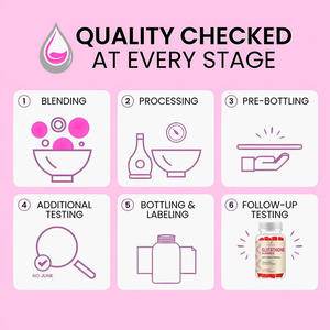 सोलिलन ओम मौखिक विटामिन सी प्राकृतिक सक्रिय लिपोसोमल ग्लूटाथियोन की खुराक त्वचा को सफेद करने वाली ब्लैंसिस्टेंट गुम्मीज - Product Image 4