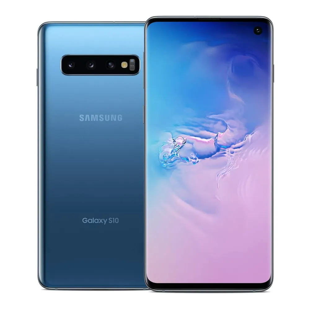 Samsung S10 büyük ekran orijinal kullanılan telefon yüksek kalite kilidi açılmamış akıllı telefon