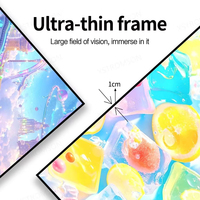 120''Fresnel 5.0 Pro écran rejetant la lumière ambiante Gain2.8 ALR UST écran de projecteur à cadre fixe pour projecteur à focale Ultra courte