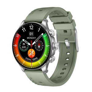 RC336 2025 <span class=keywords><strong>Ultra</strong></span>-sottile Fitness Smart <span class=keywords><strong>Watch</strong></span> per le donne con schermo Amoled con chiamata BT frequenza cardiaca sangue Tracker di ossigeno banda di Gel di silice - Product Image 2