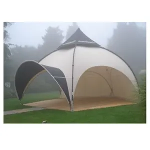 Japon ivoire camping en plein air dôme tentes/tentes d'araignée/tentes de fête utilisées pour la vente