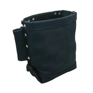 โรงงาน OEM 38OZ ถุงผ้าใบแว็กซ์ Bolt กระเป๋าเครื่องมือสําหรับงานหนักการจัดเก็บ Bolt พร้อมห่วงพินวัวและ<span class=keywords><strong>สาย</strong></span>รัดเข็มขัดเชื่อมต่อกระเป๋าเครื่องมือ - Product Image 5