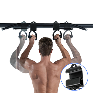 Accessoires de fitness pour hommes : Bande de résistance, Poignée pour Power Rack, Poignées ergonomiques pour exercices de biceps - Product Image 3