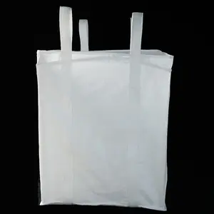 Food Grade Pe Coated Anti Uv Jumbo Bag Loading1000kgs PP Woven Big Bag Jumbo Bag For Flour Starch Grain Packaging