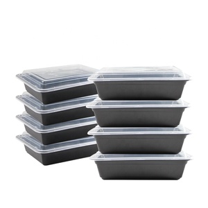 38oz microwavable plastic takeaway food container eco-friendly disposable food container