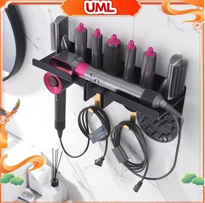 Soporte Metálico para <span class=keywords><strong>Secador</strong></span> de Pelo, Soporte para <span class=keywords><strong>Secador</strong></span> de Pelo <span class=keywords><strong>Dyson</strong></span>, Soporte de Almacenamiento Versátil para Múltiples <span class=keywords><strong>Cabezales</strong></span> de Secado - Product Image 4