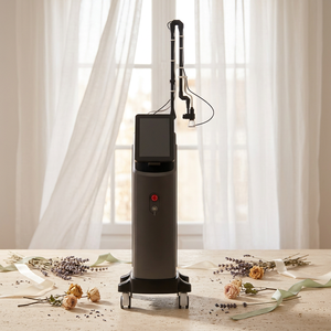 เครื่องเลเซอร์ CO2 แบบเศษส่วน 10600 นาโนเมตร สำหรับการฟื้นฟูผิว ลดรอยสิว รอยแผลเป็น ริ้วรอย กระชับช่องคลอด ใช้ในร้านเสริมสวยและคลินิก - Product Image 1