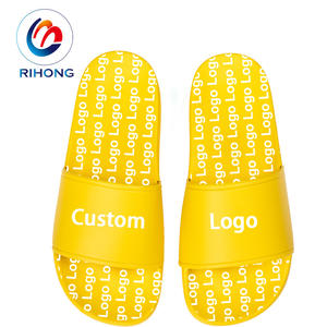 2025 mejor precio verano <span class=keywords><strong>goma</strong></span> <span class=keywords><strong>hormiga</strong></span> slip punta abierta Slide sandalia logotipo personalizar zapatillas blancas - Product Image 2