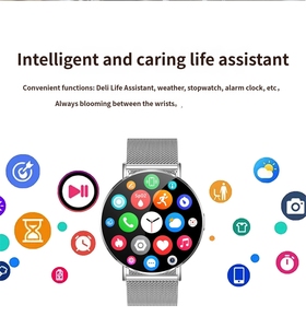 <span class=keywords><strong>Reloj</strong></span> Inteligente para <span class=keywords><strong>Mujer</strong></span> 2026, <span class=keywords><strong>con</strong></span> Esferas Dinámicas 3D, <span class=keywords><strong>Llamadas</strong></span> Bluetooth, Pantalla Redonda, Monitor de Frecuencia Cardíaca, Regalo Elegante para Dama, H06 - Product Image 5