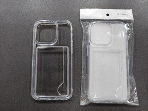 Cho Iphone 13Pro 13 14 15 Cover Quay Lại Với Thẻ Tín Dụng Giữ Trong Suốt Trường Hợp Thẻ Cho Iphone 16 17 Trường Hợp Trượt Ví Thẻ Túi - Product Image 6