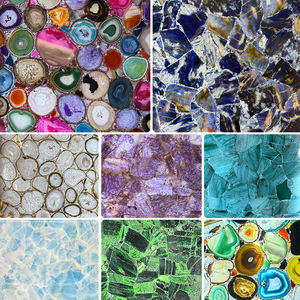 Fondo de pared de mármol de ónix Rosa retroiluminado de fábrica china, decoración de Panel, piedra de losa de ónix Rosa translúcida - Product Image 4