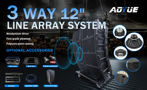 Sistema de Altavoces Line Array Ka-2 Doble de 12 Pulgadas y 3 Vías para Club Nocturno, Bar y Espectáculos - Product Image 6