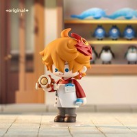 Authentique POPMART Genshin Impact Dress up Dreams Series Pvc Blind Box Merchandise