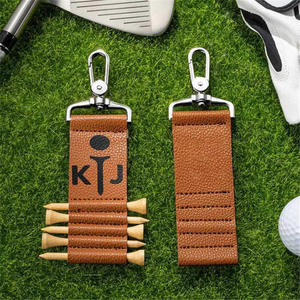 Étui de rangement pour balles de <span class=keywords><strong>golf</strong></span> en cuir écologique avec support mural amovible pour sports de plein air, modèle 08, 10x10x10cm, fabriqué en Chine - Product Image 3