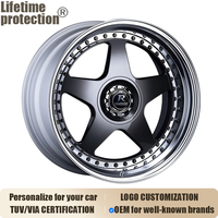 Rines SSR Professor SP6 Forjados de Aleación de 3 Piezas de 19-22 Pulgadas 5x114.3 5x120 para BMW Toyota Audi Ford Mercedes-Benz Lexus Honda