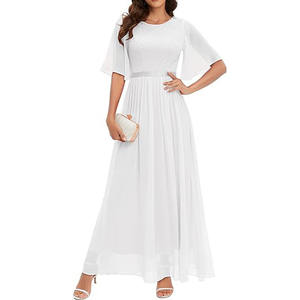 2025 européenne américaine dentelle en mousseline de soie robe de demoiselle d'honneur parole longueur fête mariage robe de bal robe de soirée pour les femmes - Product Image 6