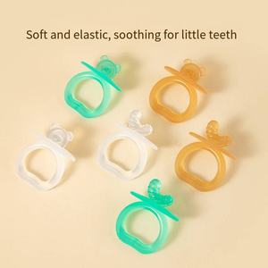 <span class=keywords><strong>Anneau</strong></span> <span class=keywords><strong>de</strong></span> <span class=keywords><strong>dentition</strong></span> en silicone pour bébés et tout-petits, jouet apaisant pour les très jeunes bébés, bâtonnet <span class=keywords><strong>de</strong></span> <span class=keywords><strong>dentition</strong></span> - Product Image 3