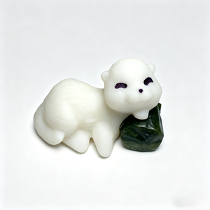 Nuevas Figuras de Cristal Talladas a Mano de Nutrias, Estatuas de Animales Curativos para Decoración del Hogar y Regalo para Parejas - Product Image 5