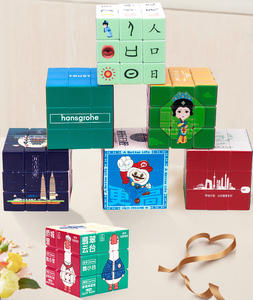 Jouets promotionnels pour enfants <span class=keywords><strong>Cube</strong></span> de puzzle d'impression couleur 6D personnalisé, Cubes magiques imprimés <span class=keywords><strong>photo</strong></span> rotatifs - Product Image 3