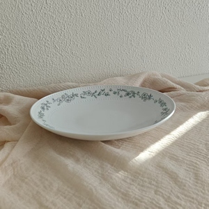 Assiette ovale en céramique <span class=keywords><strong>de</strong></span> 10,3 pouces, motif floral bleu, assiette à <span class=keywords><strong>poisson</strong></span>, assiette à soupe en porcelaine pour la maison et les restaurants - Product Image 6