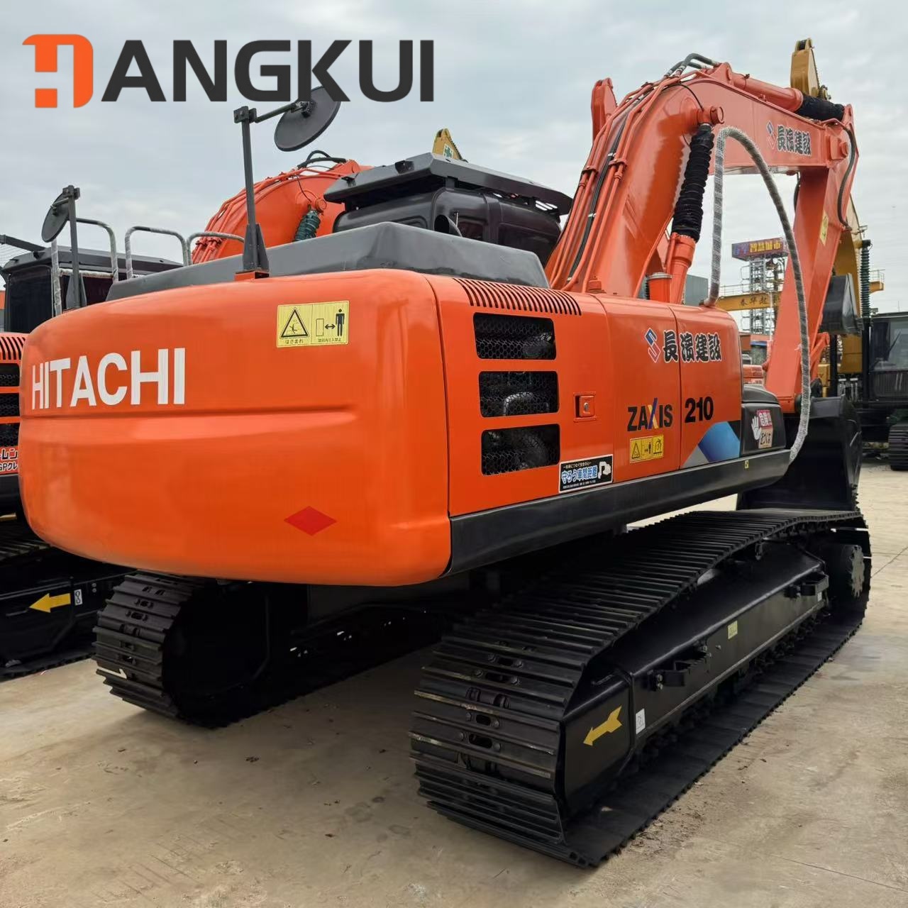 HITACHI ZX210 21 тонн 95% новый оригинальный с EPA CE сельскохозяйственный б/у экскаватор 21 тонна HITACHI 210 Подержанный hitachi 210