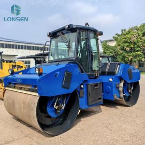 Rodillo Vibratorio Hidráulico de Doble Tambor de 12T, Rodillo para Carreteras de Alta Fiabilidad para Asfalto - Product Image 4