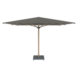 <span class=keywords><strong>Parasol</strong></span> de marché extra-large à motif bois avec mât central et <span class=keywords><strong>protection</strong></span> UV pour villa - Product Image 4