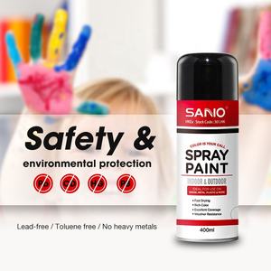 Peinture en aérosol à haute brillance SANVO 400ml, peinture acrylique à séchage rapide pour métal, bois, plastique, correspondance des couleurs personnalisées - Product Image 2