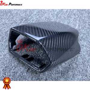 Remplacement de la couverture de climatisation en fibre de carbone sèche pour les kits d'intérieur Lamborghini Huracan, garniture de la couverture de la ventilation de la climatisation - Product Image 4