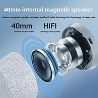 ODM OEM Magnetik untuk Speaker LED Mini Portabel Tahan Air 5.3 Suara Surround 3D Audio Nirkabel Waktu Putar 20 Jam Aplikasi/