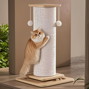 <span class=keywords><strong>Arbre</strong></span> <span class=keywords><strong>à</strong></span> <span class=keywords><strong>chat</strong></span> en bois extra-large pour l'Europe avec tapis antidérapants et jouet boule en peluche, griffoir pour <span class=keywords><strong>chat</strong></span> en bois, liquidation - Product Image 5