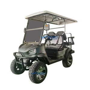 Voiturette de golf électrique personnalisable à 4 roues et 4 places, prix de gros, populaire, à bas prix, pour le tourisme - Product Image 1