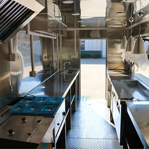 Chammp Street Fiberglass Mobile Food Trailer Fast Food <strong>Truck</strong> for Sale Hotdog Ice Cream Hamburger <strong>Candy</strong> Production Rust Resistant - Product Image 5