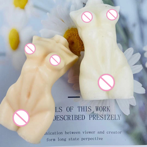 Lilin Aromaterapi Tubuh Buatan Tangan dari Lilin Kedelai Seksi Kustom Grosir untuk Dekorasi Pernikahan, Natal & Rumah - Product Image 2