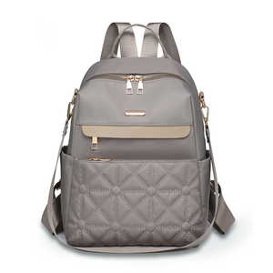 Zaino da <span class=keywords><strong>donna</strong></span> antifurto da <span class=keywords><strong>donna</strong></span> zaino in Nylon solido ricamato in stile minimalista da <span class=keywords><strong>donna</strong></span> - Product Image 5