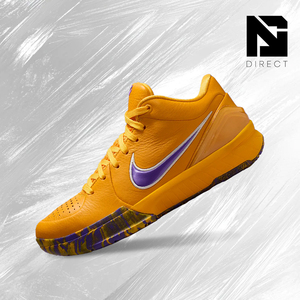 Nike Zoom Protro GS '<span class=keywords><strong>Lakers</strong></span>' Baskets de sport respirantes en maille à lacets <span class=keywords><strong>Chaussures</strong></span> décontractées - Product Image 1