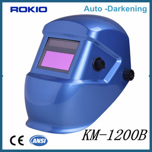 Casque <span class=keywords><strong>de</strong></span> soudage à obscurcissement automatique avec <span class=keywords><strong>4</strong></span> <span class=keywords><strong>capteurs</strong></span> d'arc, couleur réelle, design léger, protection - Product Image 2