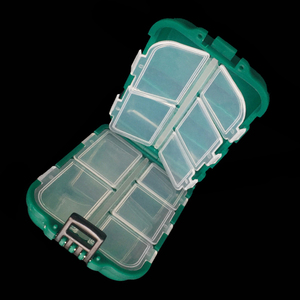 WEIHE-<span class=keywords><strong>caja</strong></span> de <span class=keywords><strong>anzuelos</strong></span> de calamar de plástico, <span class=keywords><strong>caja</strong></span> de almacenamiento de aparejos de pesca, pequeña, 003 - Product Image 5