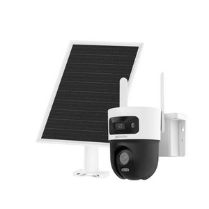 Caméra de sécurité extérieure Hikvision 4G PTZ à double objectif 4MP de 2 pouces alimentée par énergie solaire - Product Image 1