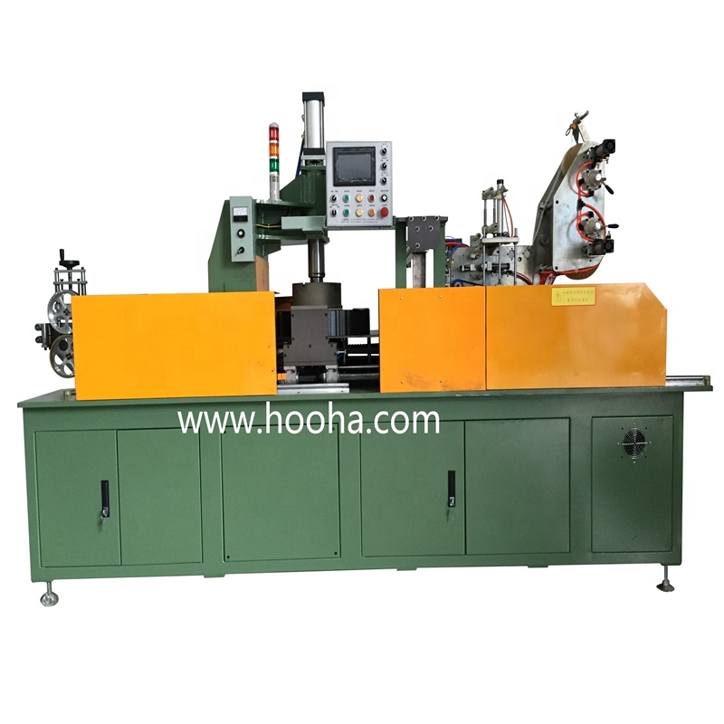 1860 PLC Automatic Coiling and Wrapping Machine at 5-25mm Flexible Cable for Packing
