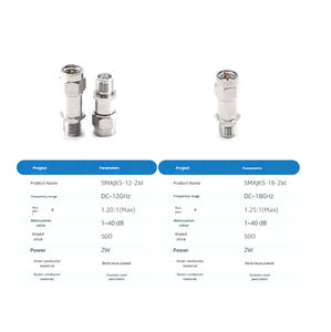 Atténuateur RF 6/8/12/18G 2W/5W/10W 3/10/30/60dB pour tête d'atténuation fixe coaxiale - Product Image 3