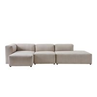 Canapé sectionnel de luxe en bois massif, style minimaliste français antique, pour villas contemporaines, appartements, chambres et centres commerciaux