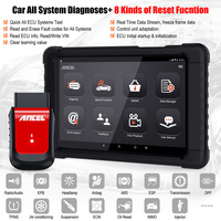 Nouveau scanner automobile ANCEL X6 OBD2, outil de diagnostic bidirectionnel complet, 10 fonctions spéciales, écran tactile de 10,1 pouces