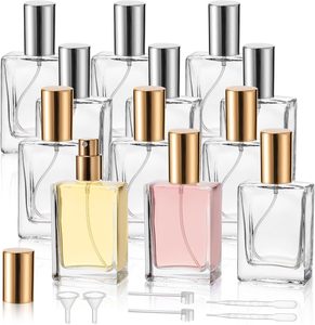 Flacon de parfum en verre, flacons vaporisateurs rechargeables vides à fine brume, flacons vaporisateurs de parfum portables - Product Image 1