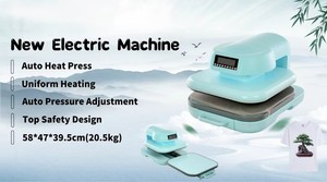 Factory Direct Sale Cheap 15X15 Automatic Women Mini <b>Heat</b> Press Machine T-shirt Printing CH2352 Mini <b>Heat</b> Press Machine - Product Image 6